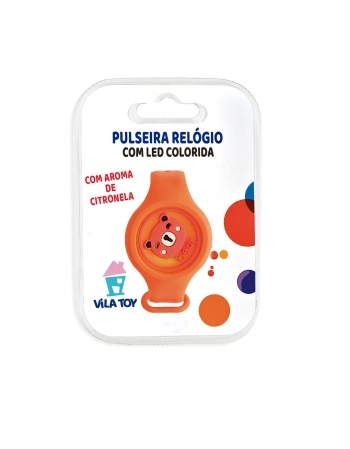PULSEIRA RELOGIO REPELENTE VILA TOY