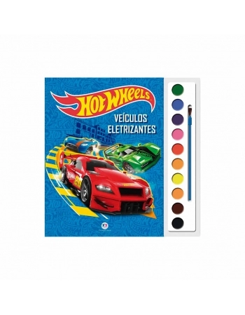 LIVRO HOT WHEELS VEÍCULOS ELETRIZANTES