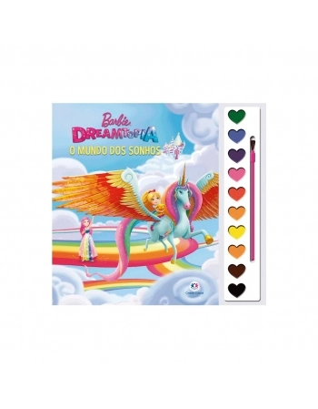 LIVRO BARBIE DREAMTOPIA O MUNDO DOS SONHOS