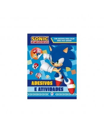 LIVRO SONIC ADESIVOS E ATIVIDADES