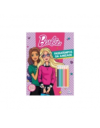 LIVRO BARBIE PASSATEMPOS DA AMIZADE