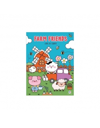 LIVRO FARM FRIENDS PARA COLORIR
