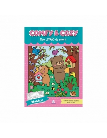 LIVRO COMFY AND COZY MEU LIVRAO DE COLORIR