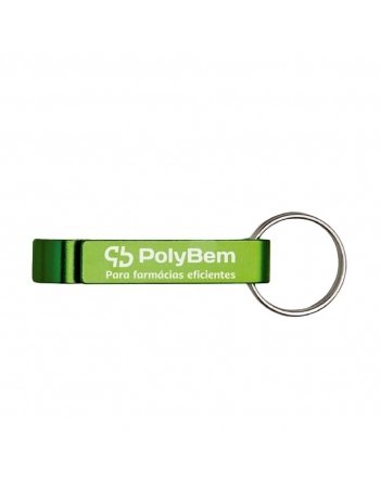 CHAVEIRO ABRIDOR RETO ALUMINIO POLYBEM