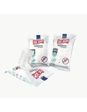 BUG BOOM LENCO REPELENTE COM 16 LENCOS AGPMED