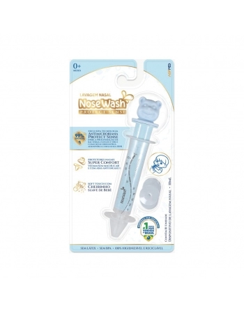 DISPOSITIVO P/LAVAGEM NASAL NOSEWASH PROTECT SENSE URSO AZUL
