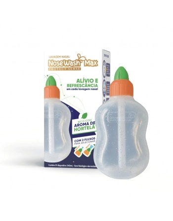 DISPOSITIVO P/LAVAGEM NASAL NOSEWASH MAX PROTECT SENSE