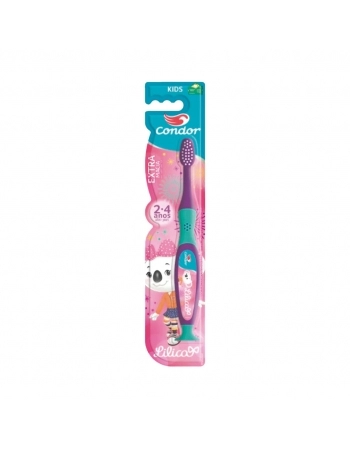 ESCOVA DENTAL LILICA RIPILICA 2-4 ANOS EXTRA MACIA REF3167-3 CONDOR
