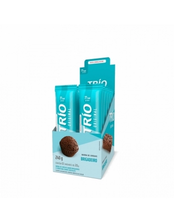 BARRA CEREAL TRIO BRIGADEIRO COM 12 TRIO