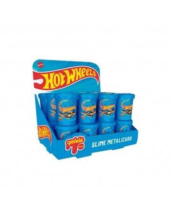 SLIME GELELE HOT WHEELS 180G DISPLAY C/24