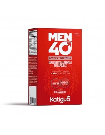 MEN 40 POTENCY 500MG COM 30 CAPS KATIGUA