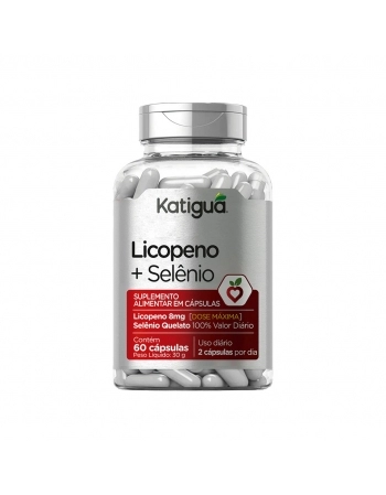 LICOPENO DE TOMATE + SELENIO COM 60 CAPS KATIGUA