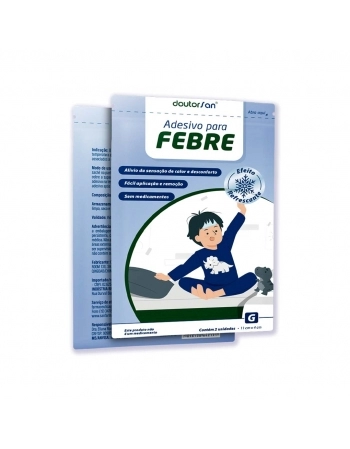 ADESIVO PARA FEBRE DOUTORSAN TAM G C/ 2 UN