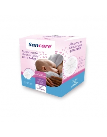 ABSORVENTE PARA SEIOS C/30 UNIDADES SANFARMA