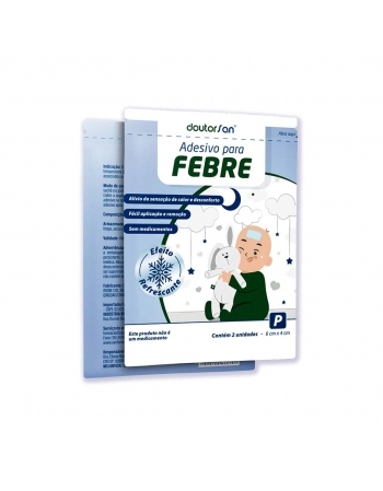 ADESIVO PARA FEBRE DOUTORSAN TAM P C/ 2 UN