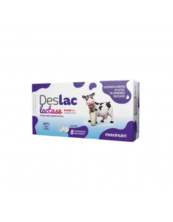 DESLAC LACTASE 10.000 FCC MASTIGAVEL C/08 COMP