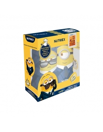 KIT NUTRIEX MINIONS SHAMPOO 250ML+CONDICIONADOR 230ML NUTRIEX