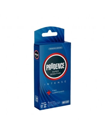 PRESERVATIVO PRUDENCE SUPER SENSITIVE C/6 INTENSE