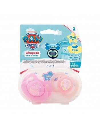 CHUPETA T1 ORTOD 5814-02-F D/N PATR CANINA ROSA
