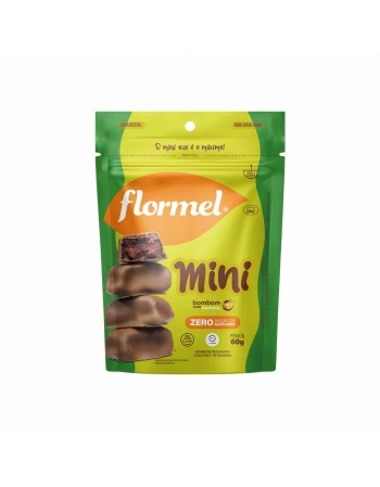 MINI BOMBOM COM BANANA ZERO 60G FLORMEL