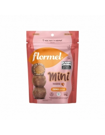 MINI BOMBOM CROCANTE C/CARAMELO 54G FLORMEL