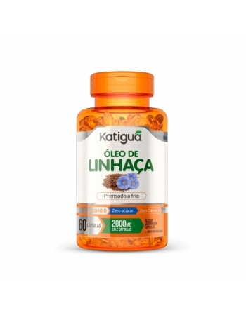 OLEO DE LINHACA 1000MG C/60 CAPS KATIGUA