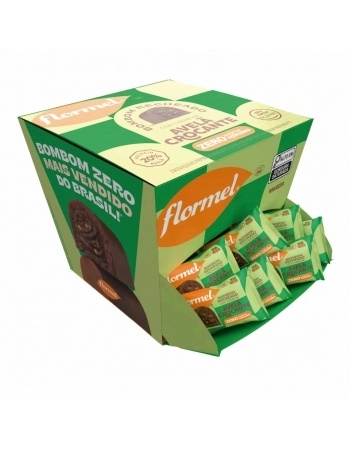 BOMBOM AVELA CROCANTE COM 18X15G FLORMEL