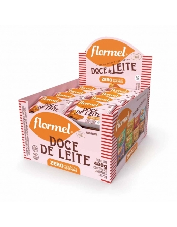 DOCE DE LEITE ZERO COM 24X20G FLORMEL