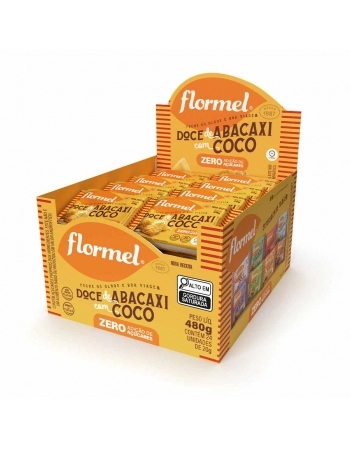 DOCE COCO COM ABACAXI ZERO DISPLAY C/24X20G