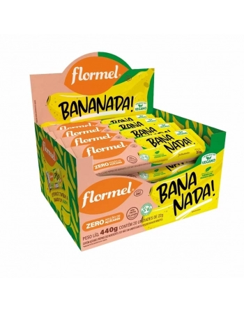 BANANADA CREMOSA ZERO COM 20X22G FLORMEL