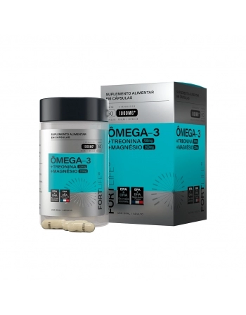 OMEGA 3 5X BIO + TREONINA 300MG + MAGNESIO 550MG C/60 CAPS