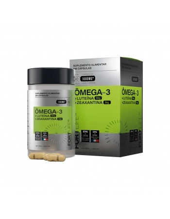 OMEGA 3 5X BIO + LUTEINA 10MG + ZEAXANTINA 2MG C/60 CAPS FORTLIFE