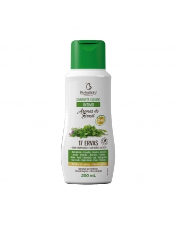 SABONETE LIQ INTIMO 17 ERVAS 200ML BIO INSTINTO