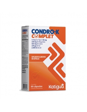 CONDRO-K COMP CAL+MAG+TIPOII+K2+D3 60 CAPS KATIGUA