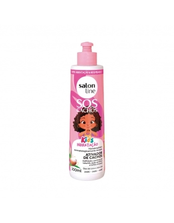 ATIVADOR DE CACHOS KIDS SOS CACHOS 300ML SALON LINE