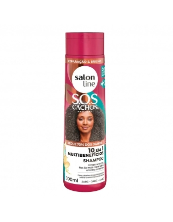SHAMPOO SOS CACHOS+PODEROSOS 300ML SALON LINE