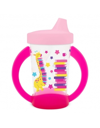 COPO OCEANO COM ALCA 350ML R7106/01 ROSA LOLLY