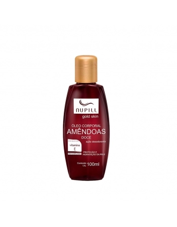 OLEO AMENDOAS C/ VITAMINA E 100ML NUPILL