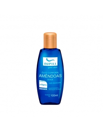 OLEO DE AMENDOAS C/ COLAGENO NATURAL 100ML NUPILL