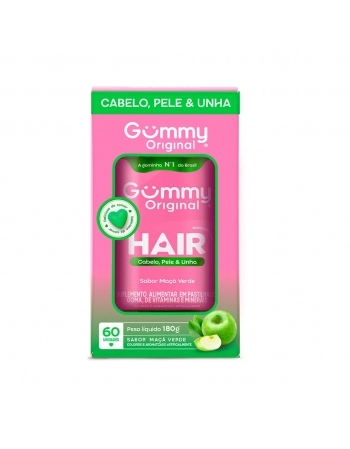 GUMMY HAIR VITAMIN MACA VERDE