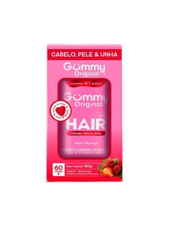 GUMMY HAIR VITAMIN MORANGO