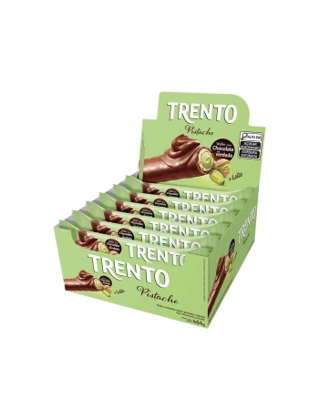 WAFER TRENTO PISTACHE DISPLAY C/16UNX29G
