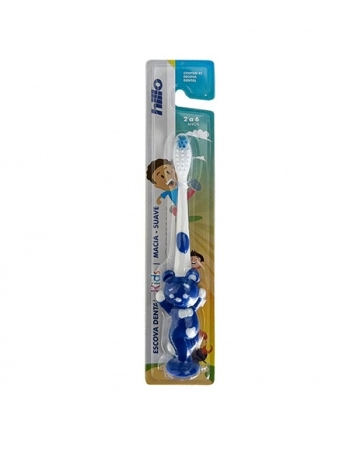 ESCOVA DENTAL INFANTIL KIDS AZUL HILLO
