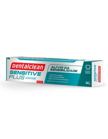 GEL DENTAL SENSITIVE PLUS 90G C/FLUOR DENTALCLEAN