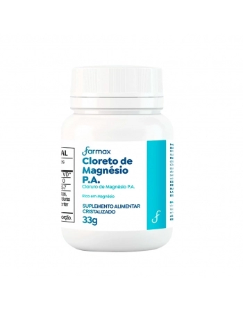 CLORETO DE MAGNESIO P.A 33GR PT FARMAX