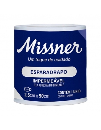 ESPARADRAPO 2,5X0,9 BRANCO MISSNER
