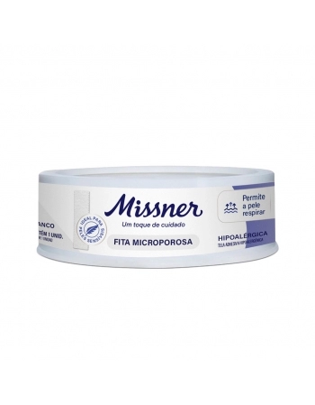 FITA MICROPOROSA 1,2X4,5 BRANCO MISSNER