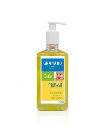 SABONETE LIQUIDO GLICERINADO BEBE 250ML GRANADO