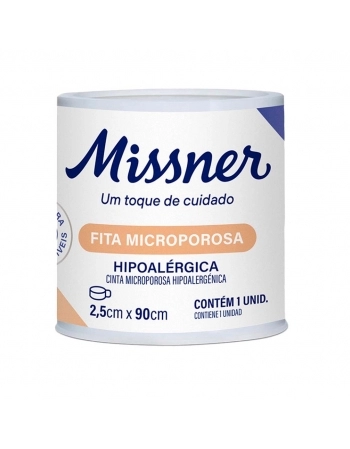 FITA MICROPOROSA 2,5X0,90 BEGE MISSNER