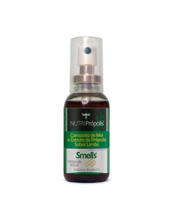 SPRAY DE MEL E PROPOLIS LIMAO 40ML SMELLS